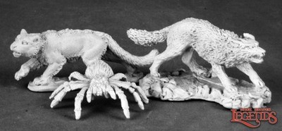 Animal Companions 2 03499 Reaper Miniature Dungeons & Dragons RPG New!