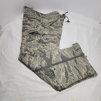 APECS Air Force Tiger Stripe Camo GORE-TEX Pants Trouser Med-Regular USAF - EUC