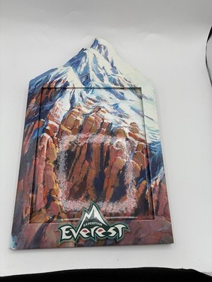 Rare Disney Parks Animal Kingdom Expedition Everest Ride Photo Picture Frame