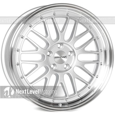CIRCUIT PERFORMANCE CP30 19x8.5 5x120 +35 SILVER WHEELS LM FITS BMW (SET OF 4)