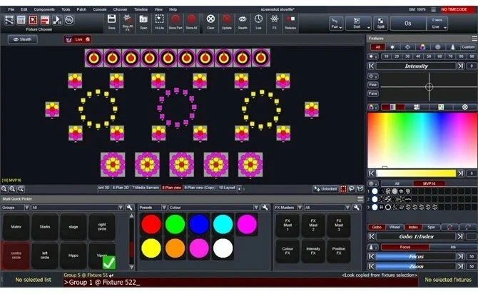 Chroma-Q Vista 3 DMX Control Software 2048 Ch 4 Universe Gen 2 Stackable Dongle - Image 3 of 4