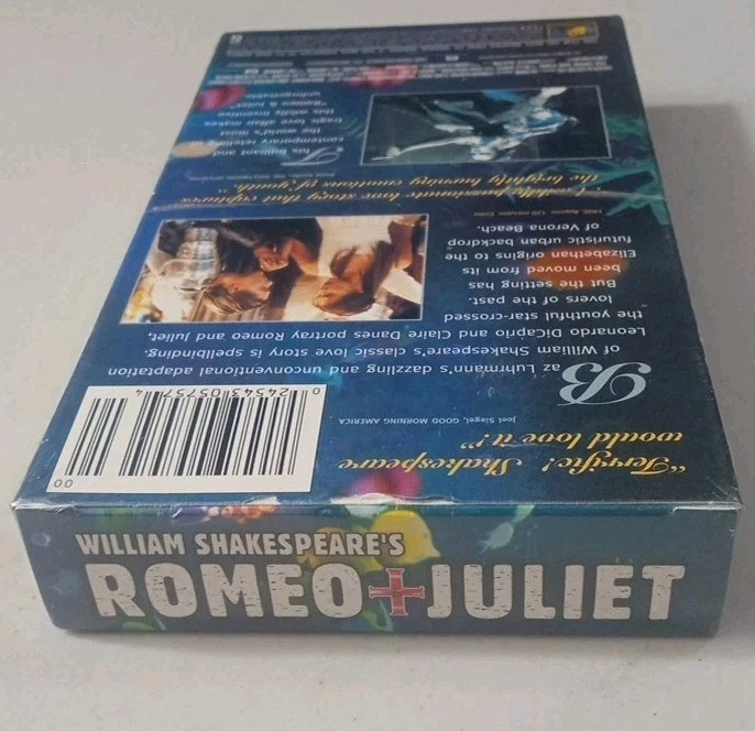 Romeo and Juliet VHS 2002 NEW SEALED Leonardo DiCaprio & Claire Danes RARE OOP Foto 4 de 4