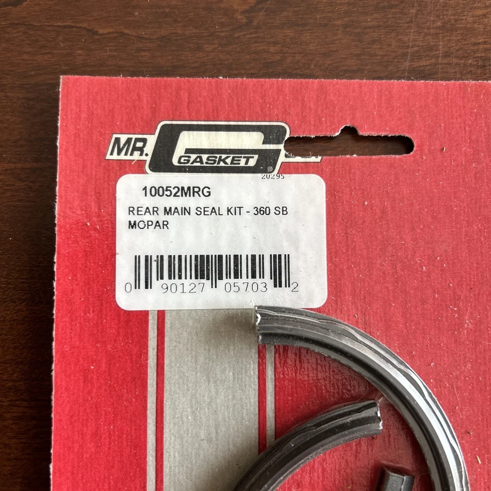 Junta principal trasera Mr para Chrysler 360 ci bloque pequeño 1971-1992 Foto 2 de 2
