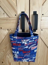 New NFL Handmade Football Buffalo Bills /Sabres Tote Bag