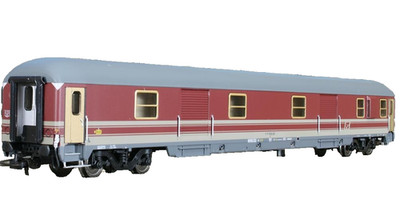 ACME 50522 Kofferraum Typ 75 mit Verkleidungen Lackierung Leberrot/Grau Beige FS