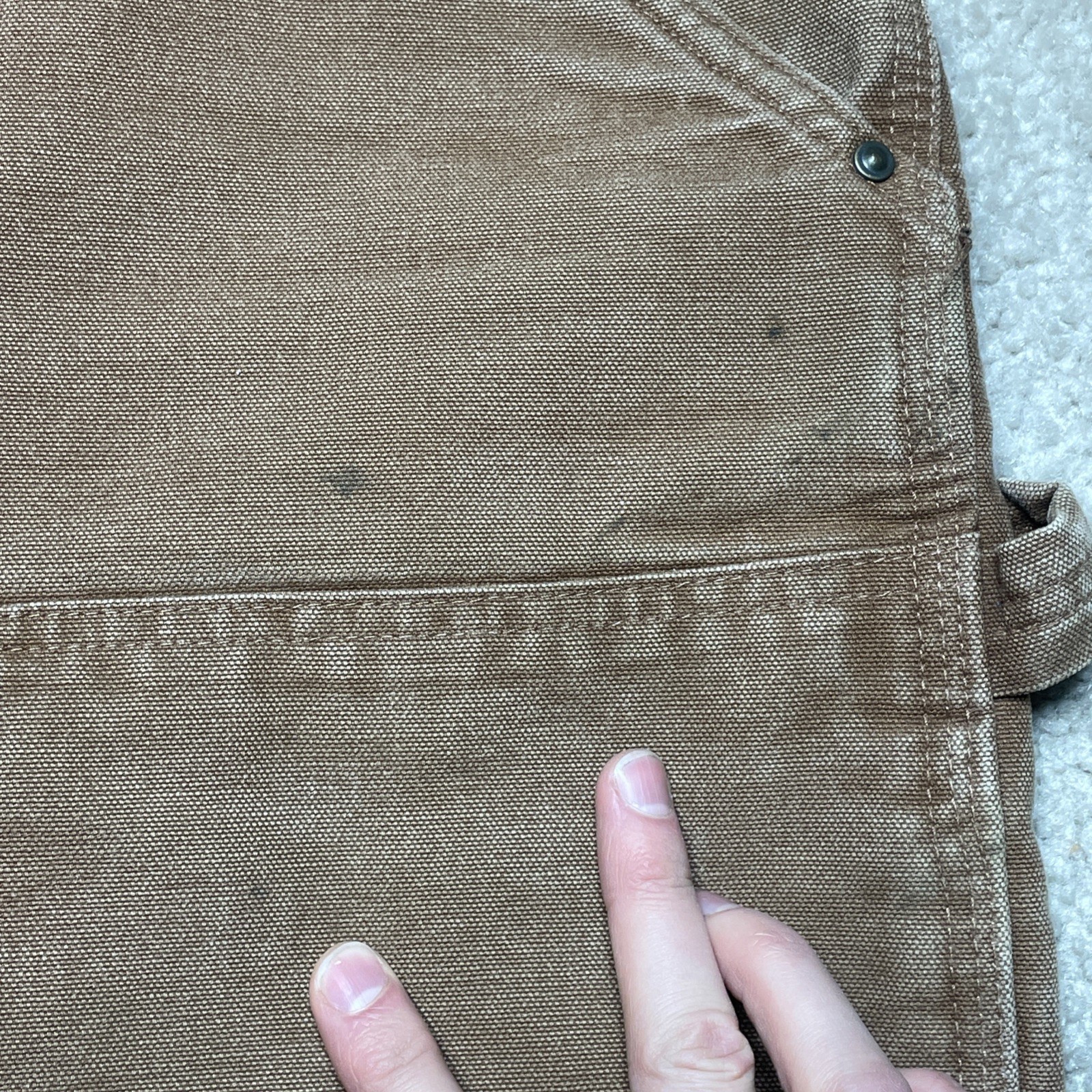 Carhartt B194 Pants Mens 36x32 Double Knee Brown Insulated Canvas Work thumbnail 15