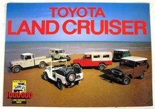 TOYOTA LANDCRUISER Car Sales Brochure 1980 #88961 Regular -Super Long Wheelbase