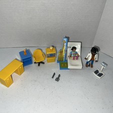 Playmobil 70034 Starter Pack Pediatra Consultorio Médico Repuestos De Colección