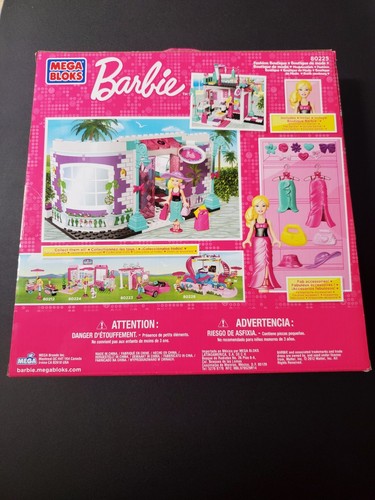 Barbie Mega Bloks Build N Style Fashion Boutique Set 2012, Brand New, Rare - Picture 3 of 5