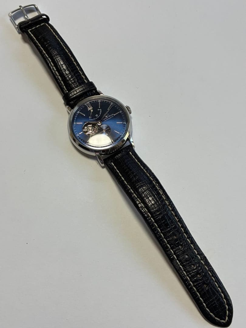 Orient Star DK03-C0-B Automatic Men's Watch w/Blue Dial and Power