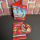 Nintendo New Super Mario Bros. Wii Nintendo Wii Platformer Manual Multiplayer