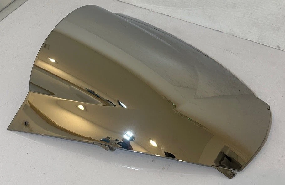 Kawasaki Ninja ZX12R ХРОМИРОВАННОЕ двойное пузырьковое сменное лобовое стекло, '02-'06 - Изображение 2 из 3