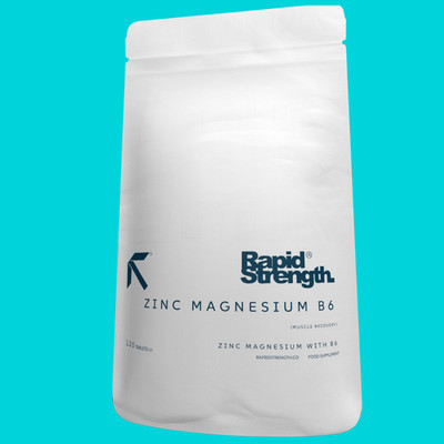 Zink Magnesium mit Vitamin B6 Tabletten Testosteron Muskelfunktion Erholung UK