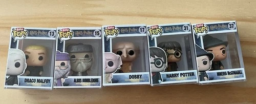 Funko Bitty Pops Harry Potter Collectible Figures Set of 5  Brand New