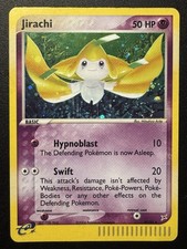 Pokemon TCG Jirachi Card 97/95 Rare Holo, Team Magma vs Team Aqua HP