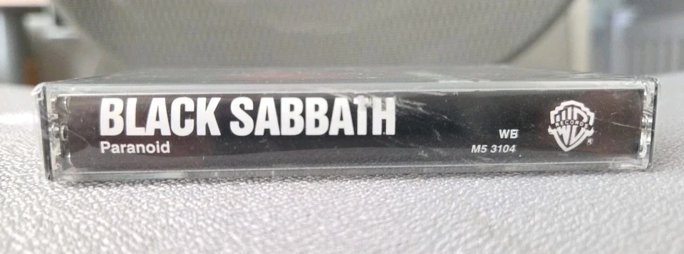Black Sabbath Paranoid 1970 Reissue Sealed Cassette New Warner Ozzy Osbourne - Image 3 of 4