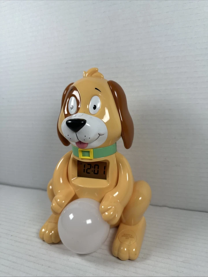 Reloj despertador Big Red Gallo Perro Luz Niños Entrenamiento para Dormir BRRC105 8" Foto 4 de 4