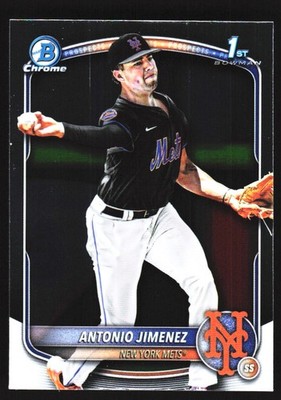 2025 Bowman Draft #BDC-56 Antonio Jimenez Chrome