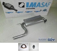 Imasaf Auspuff Endtopf+ZubehöR für Lancia Delta I 1.6 HF Turbo +1.9 DS 1983-1989
