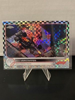 2022 Topps Chrome Formula 1 F1 Max Verstappen Black Checker #3