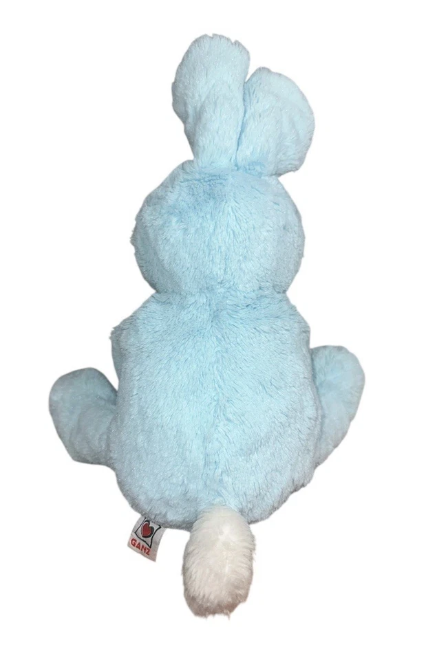 Ganz Web Kinz Jr. plush Blue bunny Rabbit 16" WJ115 - Image 3 of 4