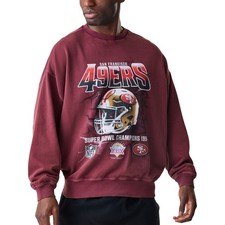 New Era Washed Boxy Pullover - San Francisco 49ers