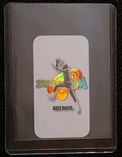 Michael Jordan Space Jam Tobacco Refractor Card (Extremely Rare) Bulls NBA HOF