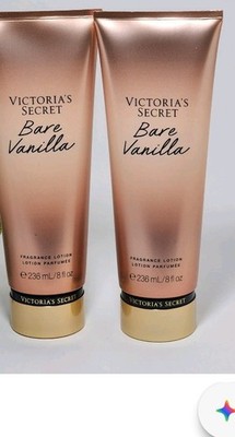 Victoria's Secret Bare Vanilla Fragrance Body Lotion 8 fl oz - Set of 2