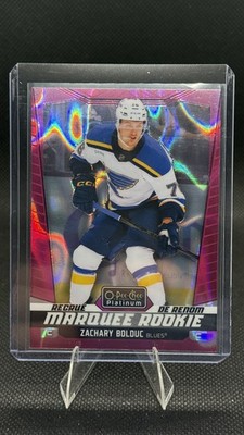 2024-25 O-Pee-Chee Platinum Zachary Bolduc Marquee Rookies Pink Magma RC #253