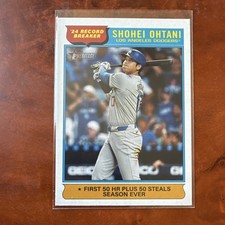Topps 2025 Heritage Record Breakers Shohei Ohtani Dodgers #1