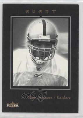 2003 Fleer Avant Black 36/199 Teyo Johnson #79 Rookie RC 11pj