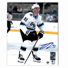 Josh Doan Autographed Utah Hockey Club Away 8x10 Photo