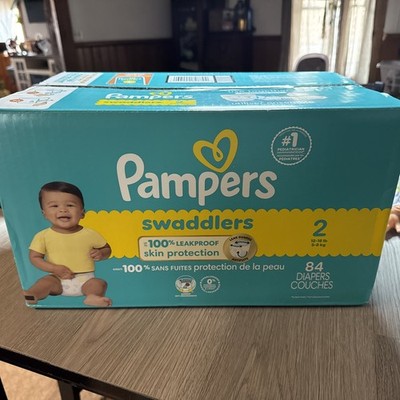 Pampers Swaddlers Active Baby Diapers Super Pack - Size 2 - 84ct