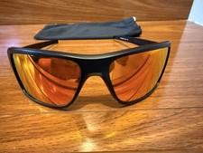 Oakley Double Edge Prizm Ruby Polarized Sunglasses OO9380-0566 Matte Black Frame