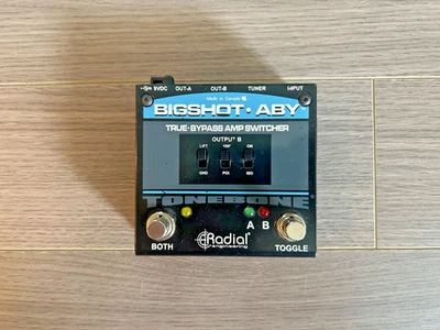 Radial Engineering BigShot ABY True-Bypass Amplifier Switcher with Tuner Out - Image 1 of 4