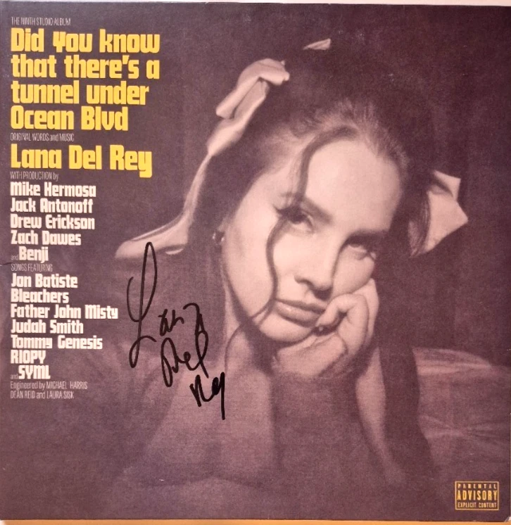 Preços baixos em Lana Del Rey assinado Indiana Discos De Rock e