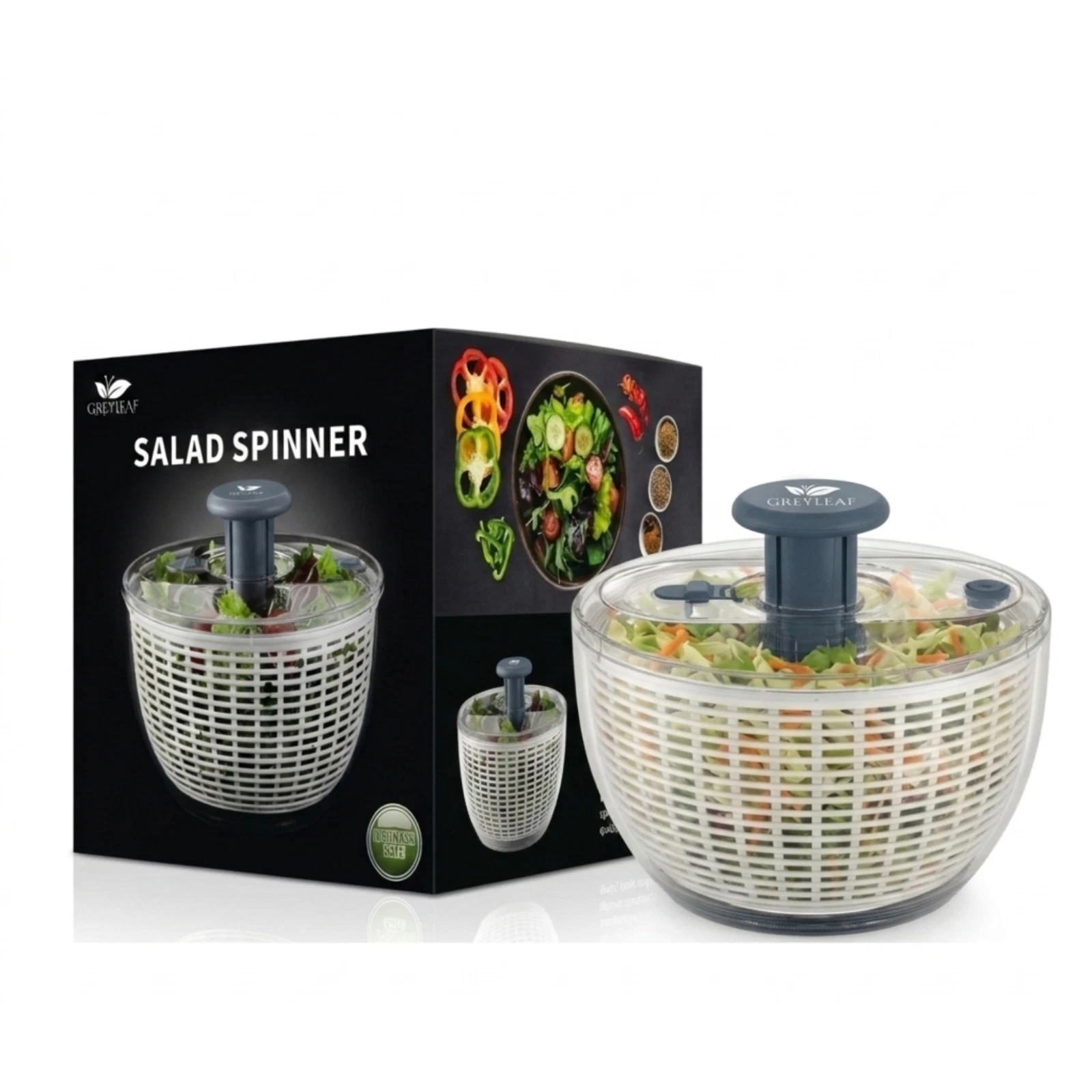 Greyleaf Salad Spinner – Fast-Drying Fruit & Vegetable Washer, Dishwashers
Opens in a new window or