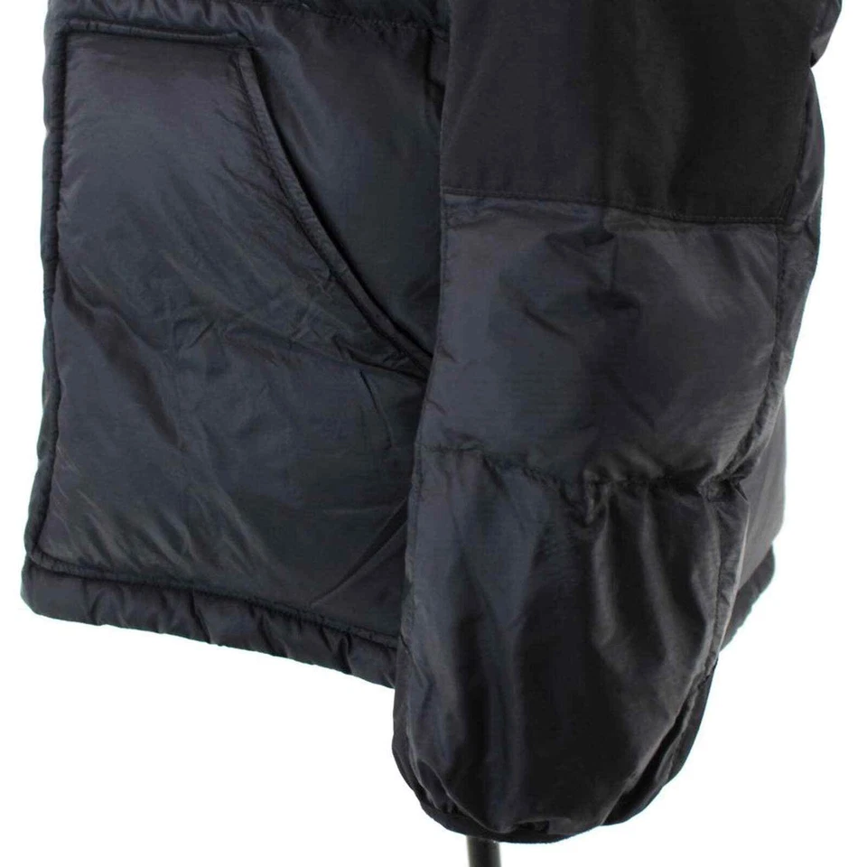 Chaqueta Abrigo Denim & Supply Ralph Lauren Negra Plumón Relleno Puffer Cremallera XL Foto 4 de 4