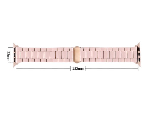 Pasek do zegarka żywica żywica do Apple Watch 1-6 7 8 9 10 SE ULTRA bransoletka iWatch zegarek - Zdjęcie 17 z 30