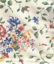 NEW Longaberger BUSINESS CARD Basket Liner in SPRING FLORAL-in OrigBag-FREE SHIP