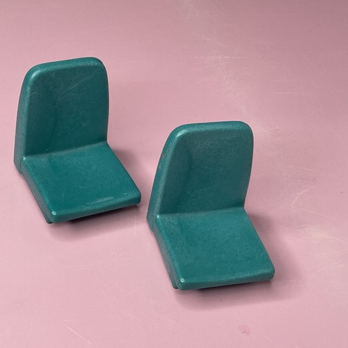 Calico Critters School Bus Set of Two (2) Replacement Seats Green - Picture 2 of 3