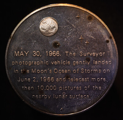 1966 America's 1st SPACE walk Gemini 4 '70 Franklin Mint 925