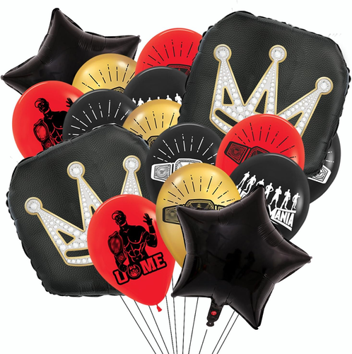 Wrestling Balloons Wrestling Birthday Party Decorations Wrestling Party Supplies - Picture 6 of 12