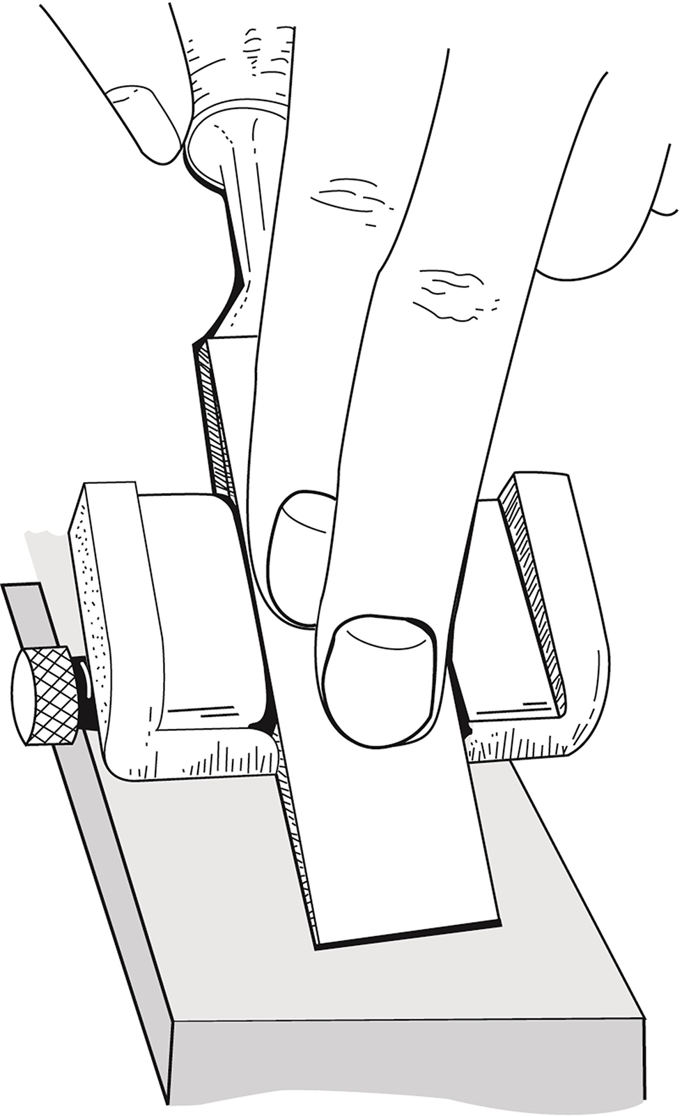 ICHINEN ACCESS Strong TooL 5713 Japanese Chisel Sharpening Guide