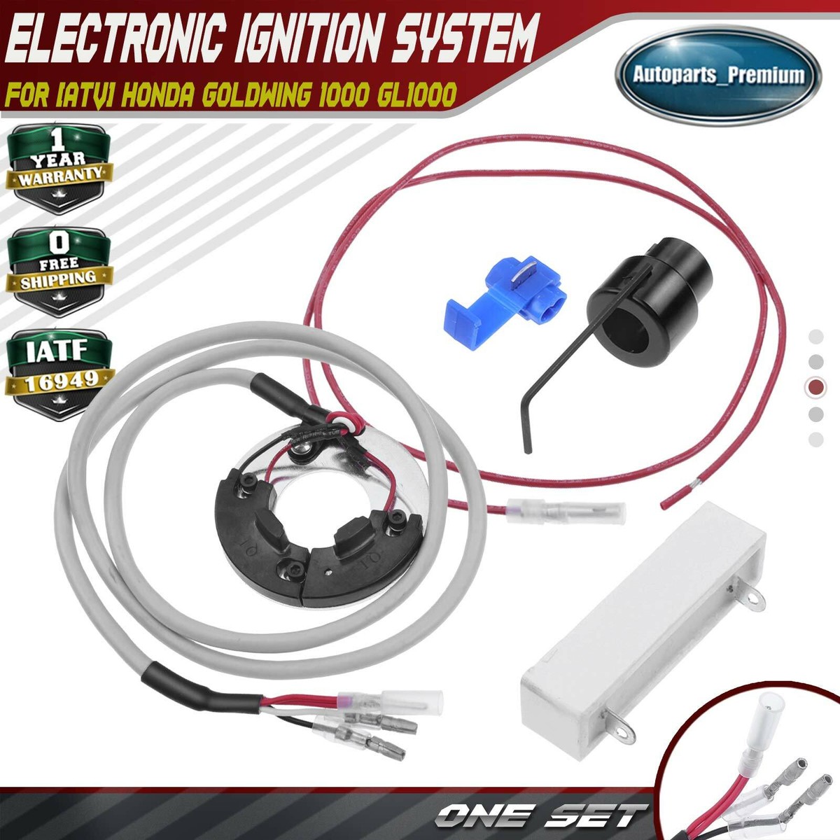 その他 HAPPY 5 New ATV Electronic Ignition System for Honda Goldwing 1000