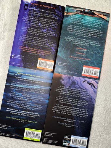 Ann Cleeves Buchpaket x 4, 5, Krimi, Thriller, Krimi, Detektiv, Restposten - Bild 8 von 32