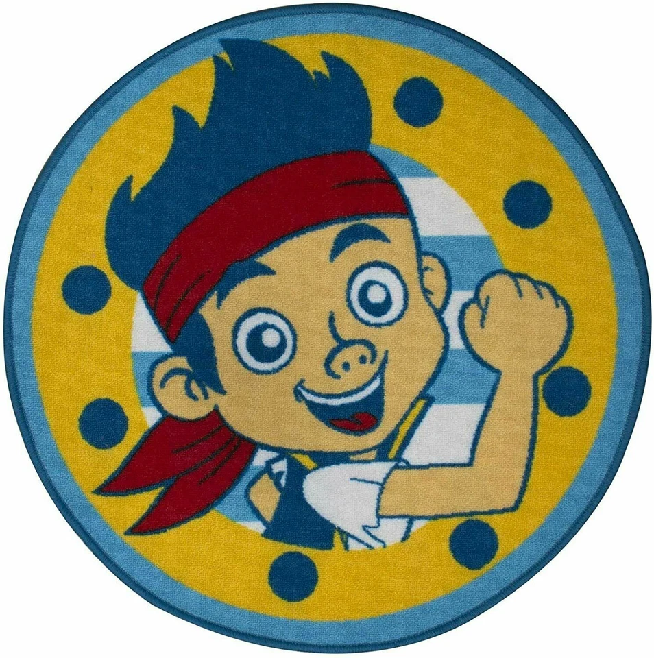 DISNEY JAKE AND THE NEVERLAND PIRATES FLOOR RUG Foto 2 de 3