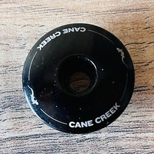 Cane Creek 1 1/8 Threadless Headset Top Cap Black Aluminum