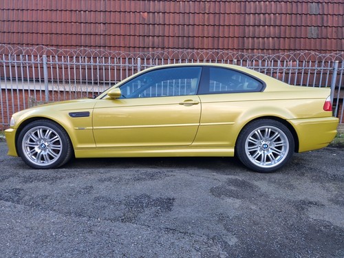 2002*BMW*M3*E46*SMG*PHEONIX*YELLOW*KIWI*LEATHER - Picture 2 of 16