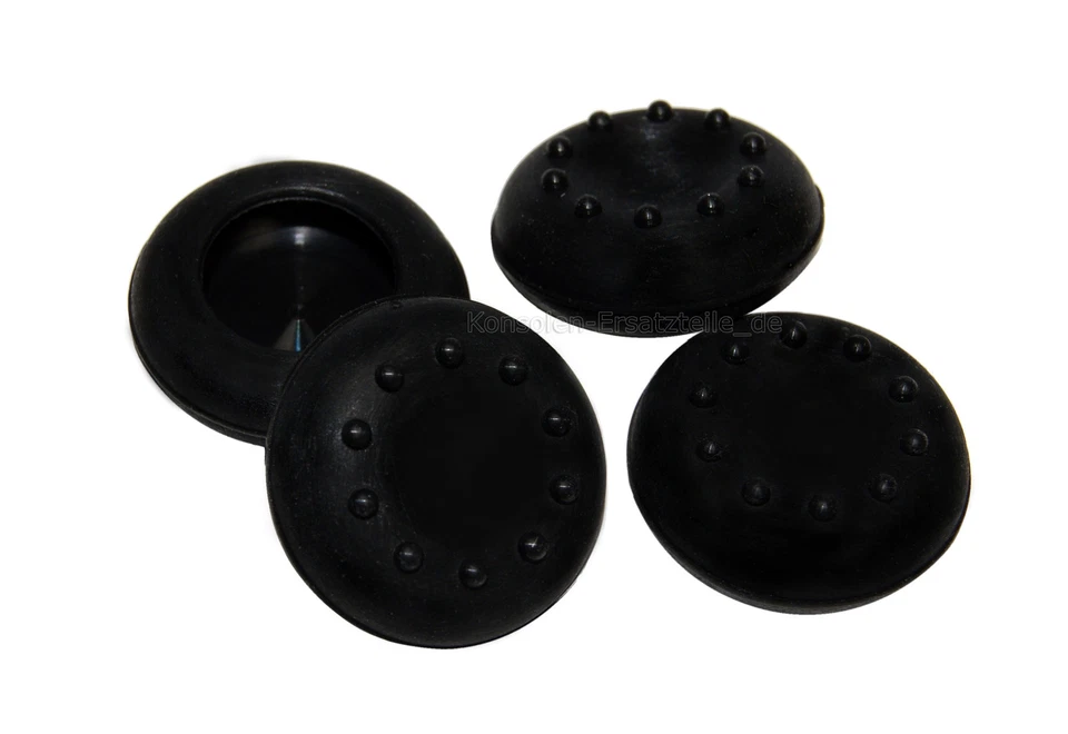 2 Paare XBOX ONE Controller Kappen Gummi Caps für Thumbstick Joystick - schwarz